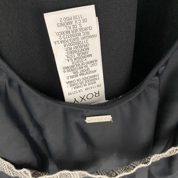 Roxy one piece swimsuit with woven belt - Medium - Picture 3 of 6